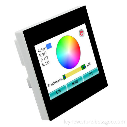Fashionable DC12-24V Touch Screen Multi-Function Controller